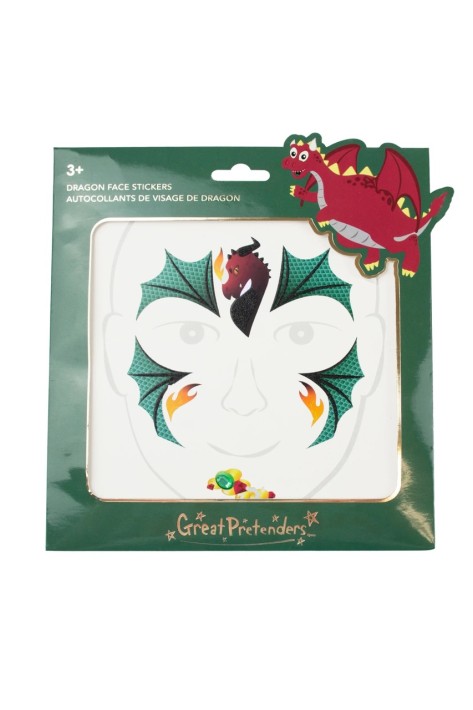 dragon face stickers | Kinderfeestwinkel | Speelgoedwinkel | Feestwinkel | Kinderwinkel | Amsterdam
