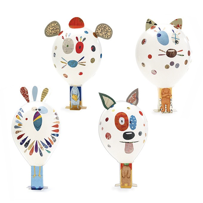 djeco diy - animal balloons