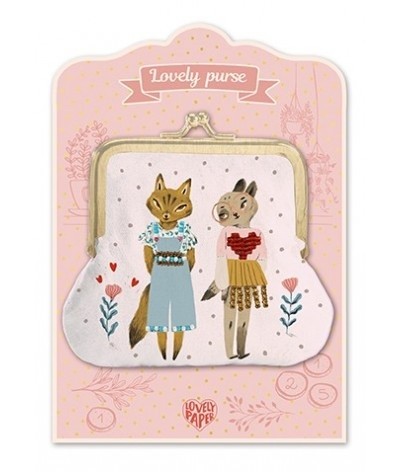 djeco lovely purse tas - poezen