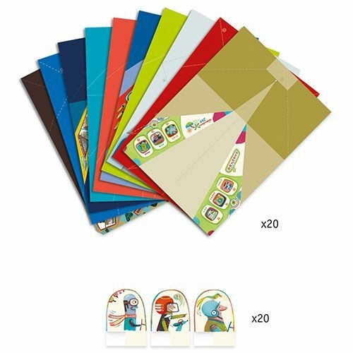 djeco origami - vliegtuigen