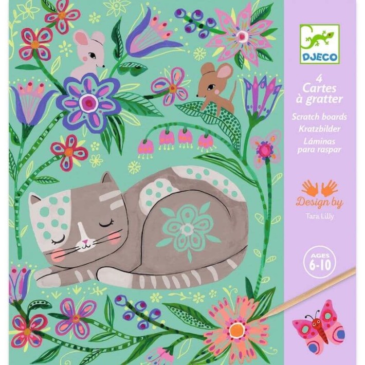 djeco kraskaarten - ontmoetingen | Kinderfeestwinkel | Speelgoedwinkel | Feestwinkel | Kinderwinkel | Amsterdam