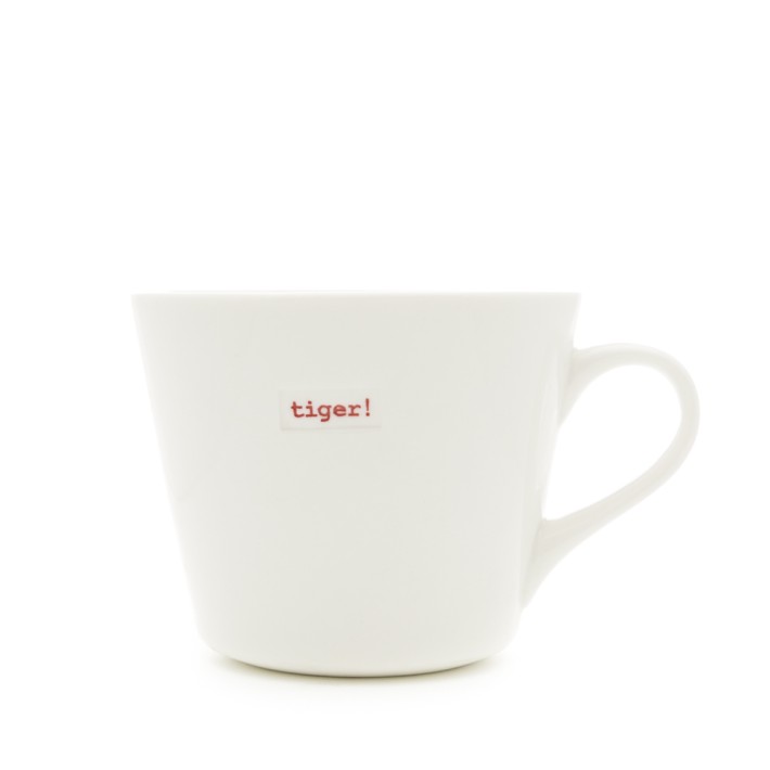 bucket mug tiger!
