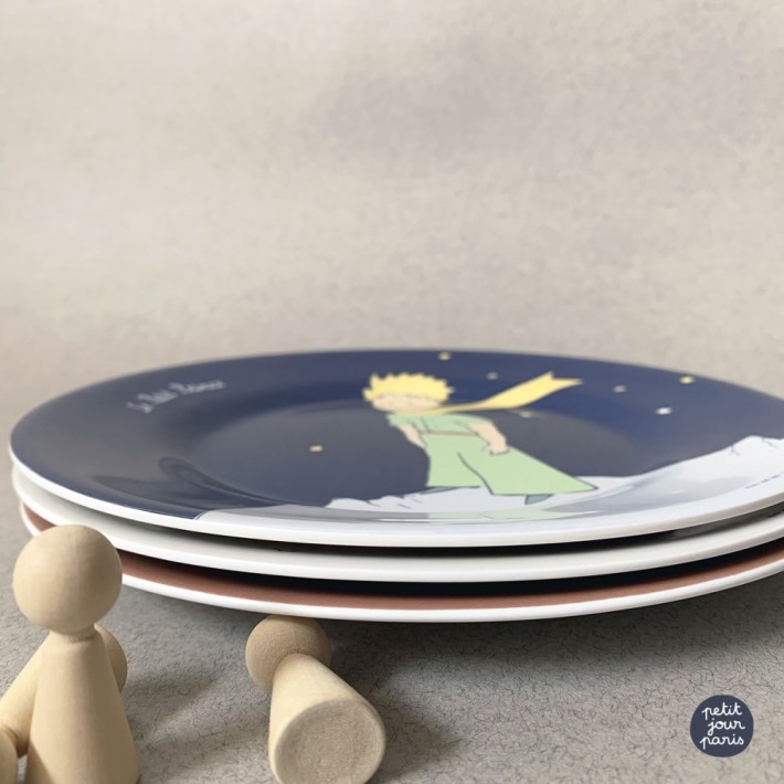 le petit prince bordje, plat (20 cm) - bruin