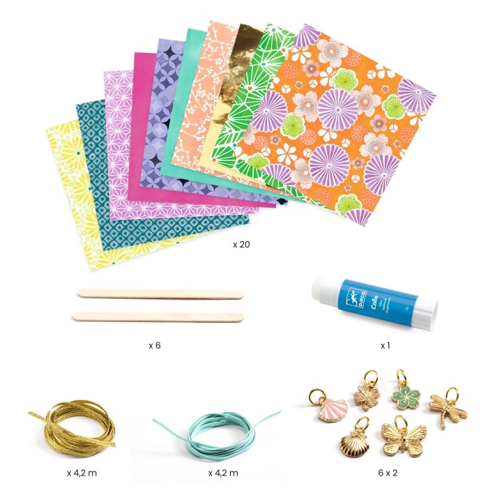 djeco doe het zelf - papieren armbandjes
