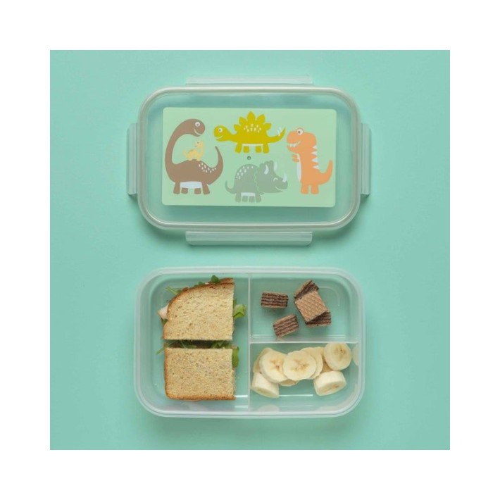 sugarbooger snackdoosjes (set van 2) - baby dinosaurus