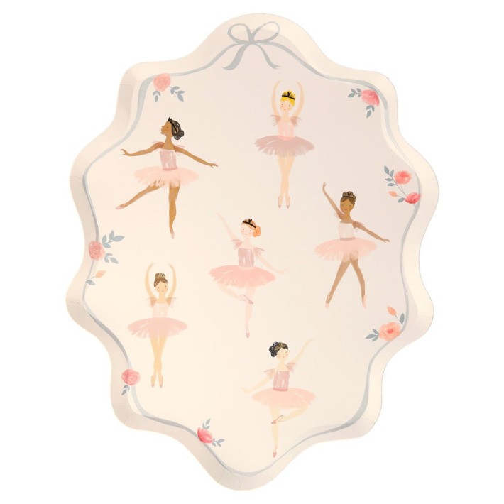meri meri ballerina plates