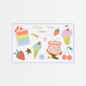 meri meri birthday tattoos | Kinderfeestwinkel | Speelgoedwinkel | Feestwinkel | Kinderwinkel | Amsterdam