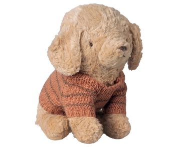 maileg puppy supply, small, knitted sweater - coral | Kinderfeestwinkel | Speelgoedwinkel | Feestwinkel | Kinderwinkel | Amst