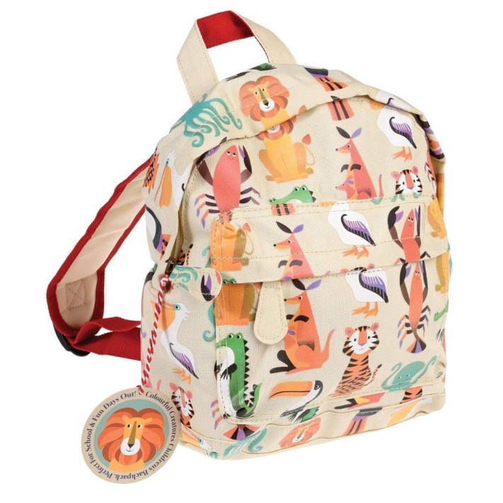 rugzak - colourful creatures | Kinderfeestwinkel | Speelgoedwinkel | Feestwinkel | Kinderwinkel | Amsterdam