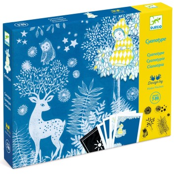 djeco knutselset blauwdruk - bij het maanlicht | Kinderfeestwinkel | Speelgoedwinkel | Feestwinkel | Kinderwinkel | Amsterdam