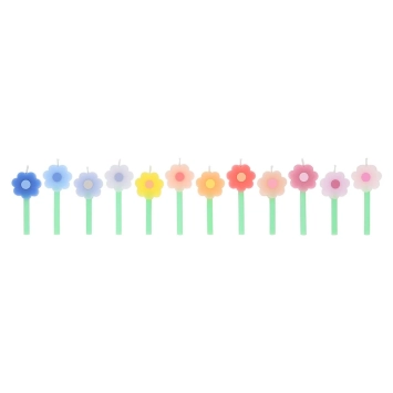 meri meri rainbow daisy candles | Kinderfeestwinkel | Speelgoedwinkel | Feestwinkel | Kinderwinkel | Amsterdam