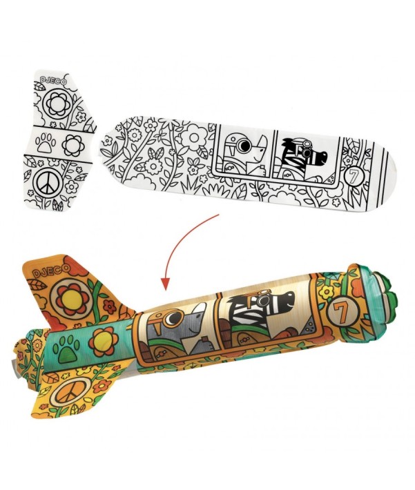djeco diy knutselset - raket