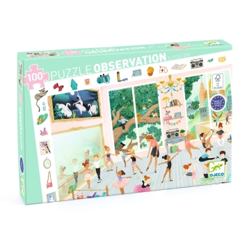 djeco puzzel - dansschool (100 st) | Kinderfeestwinkel | Speelgoedwinkel | Feestwinkel | Kinderwinkel | Amsterdam