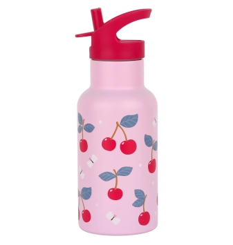 rvs drinkfles - cherries | Kinderfeestwinkel | Speelgoedwinkel | Feestwinkel | Kinderwinkel | Amsterdam