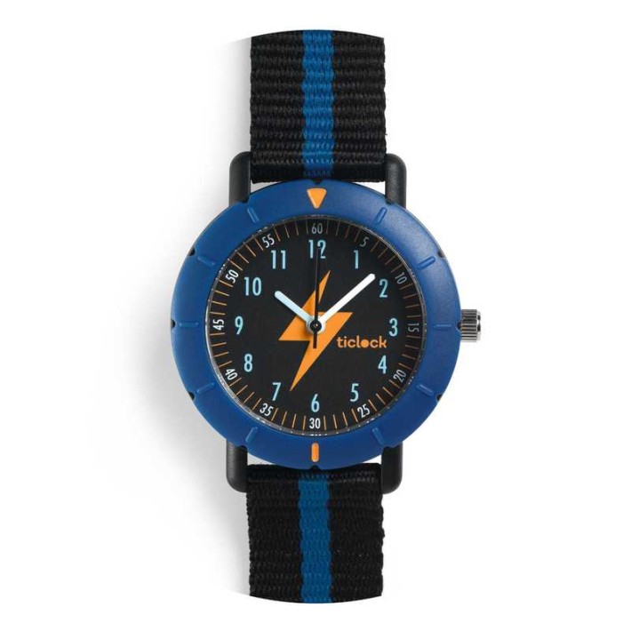 djeco sport horloge - flash blue | Kinderfeestwinkel | Speelgoedwinkel | Feestwinkel | Kinderwinkel | Amsterdam