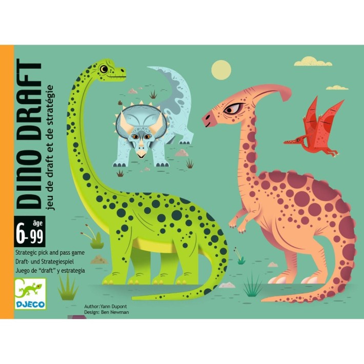 djeco game - dino draft (6-99 jr)
