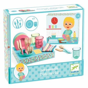 djeco dishware kit  | Kinderfeestwinkel | Speelgoedwinkel | Feestwinkel | Kinderwinkel | Amsterdam