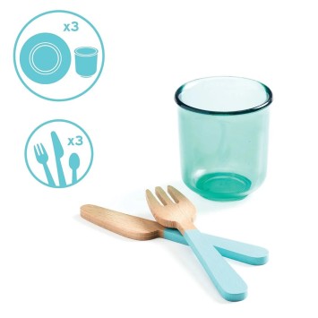 djeco dishware kit  | Kinderfeestwinkel | Speelgoedwinkel | Feestwinkel | Kinderwinkel | Amsterdam