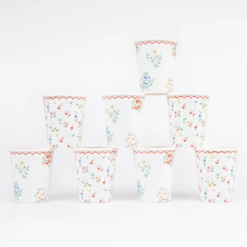 meri meri ditsy posy scalloped cups | Kinderfeestwinkel | Speelgoedwinkel | Feestwinkel | Kinderwinkel | Amsterdam