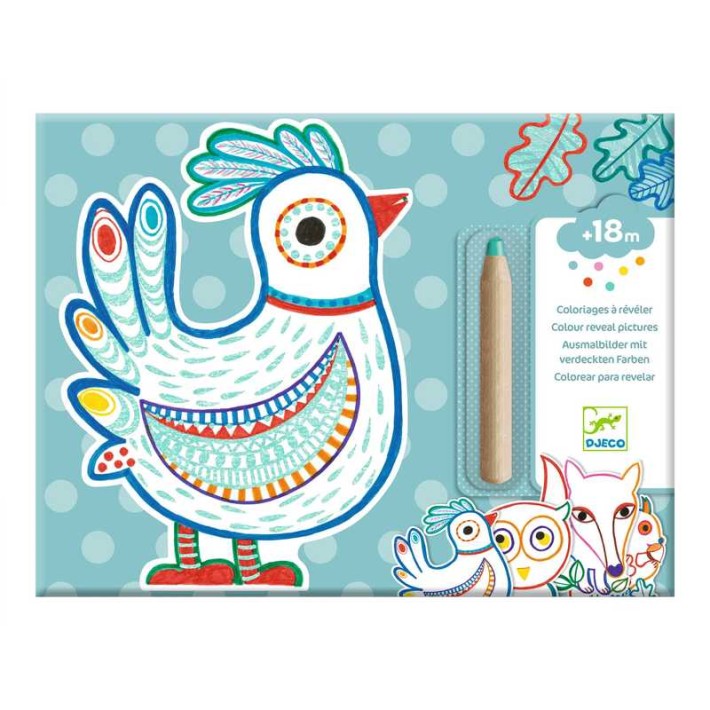 djeco magisch kleuren - forest friends | Kinderfeestwinkel | Speelgoedwinkel | Feestwinkel | Kinderwinkel | Amsterdam