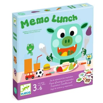 djeco memo - lunch | Kinderfeestwinkel | Speelgoedwinkel | Feestwinkel | Kinderwinkel | Amsterdam