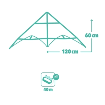 djeco kite - green