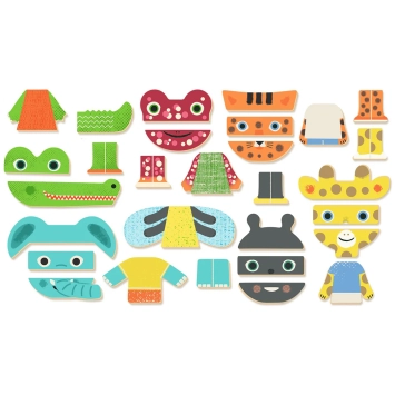 djeco magnets - inzebox animals