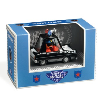 Djeco crazy motors hurry police | Kinderfeestwinkel | Speelgoedwinkel | Feestwinkel | Kinderwinkel | Amsterdam