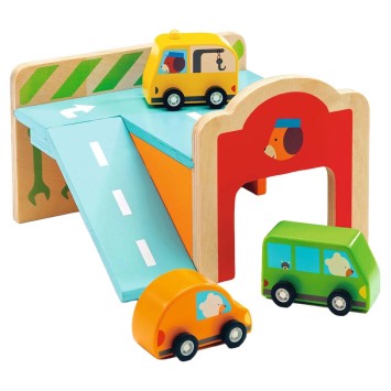 Djeco mini garage hout | Kinderfeestwinkel | Speelgoedwinkel | Feestwinkel | Kinderwinkel | Amsterdam