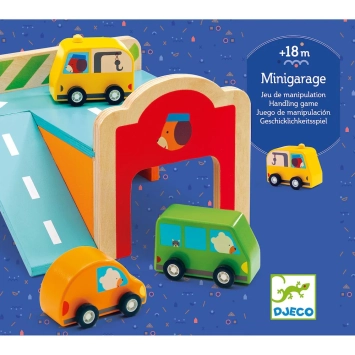 Djeco mini garage hout | Kinderfeestwinkel | Speelgoedwinkel | Feestwinkel | Kinderwinkel | Amsterdam