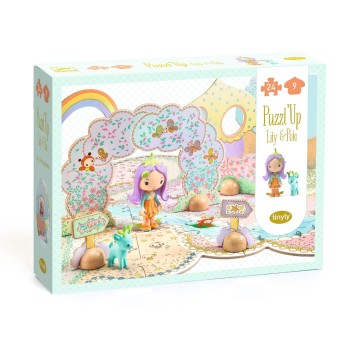 djeco tinyly - puzzl'up lily & polo, 24 pcs & 9 pcs | Kinderfeestwinkel | Speelgoedwinkel | Feestwinkel | Kinderwinkel | Amst