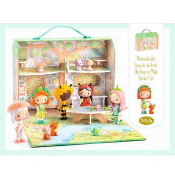 djeco tinyly - sylvia & fox’s house in the forest