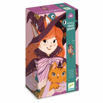 djeco vloerpuzzel - lily the witch l | Kinderfeestwinkel | Speelgoedwinkel | Feestwinkel | Kinderwinkel | Amsterdam