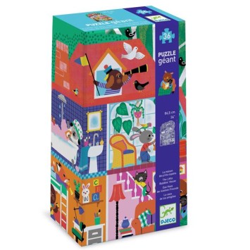 djeco puzzle - little buddies house