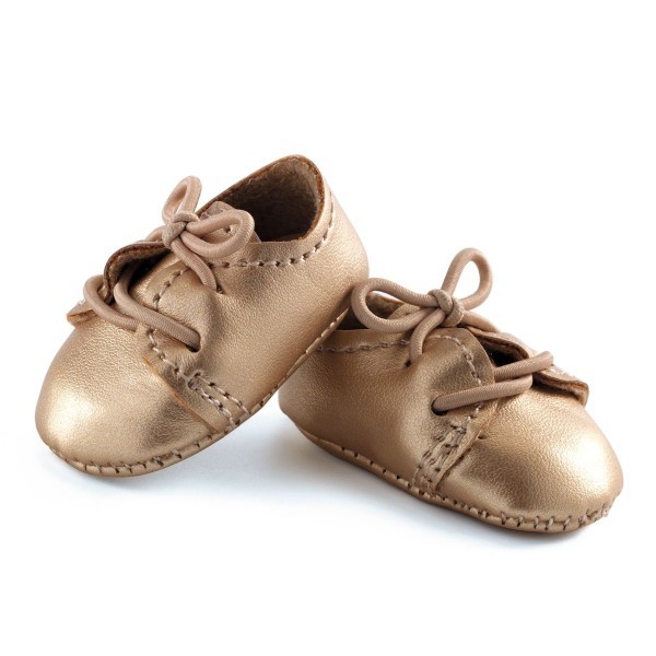 djeco baby doll shoes - gold