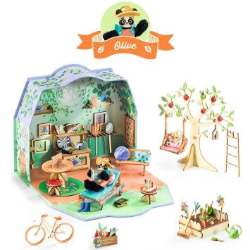 djeco knutselset - mi house olive | Kinderfeestwinkel | Speelgoedwinkel | Feestwinkel | Kinderwinkel | Amsterdam