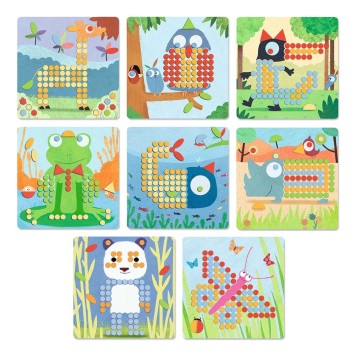 djeco spel - mosaico rigolo | Kinderfeestwinkel | Speelgoedwinkel | Feestwinkel | Kinderwinkel | Amsterdam