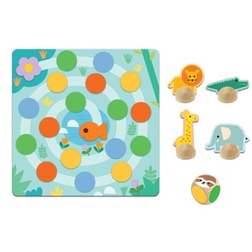 djeco spelletjesdoos - wilde dieren | Kinderfeestwinkel | Speelgoedwinkel | Feestwinkel | Kinderwinkel | Amsterdam