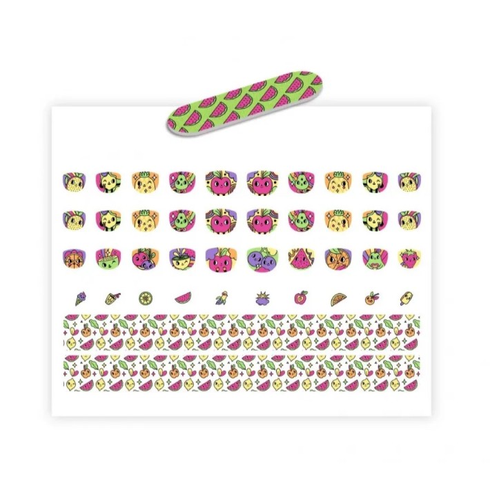djeco nagelstickers - punchy | Kinderfeestwinkel | Speelgoedwinkel | Feestwinkel | Kinderwinkel | Amsterdam