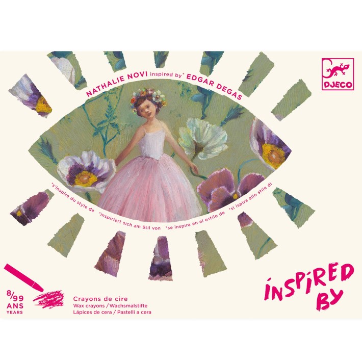 djeco knutselset - de ballerina, naar Edgar Degas | Kinderfeestwinkel | Speelgoedwinkel | Feestwinkel | Kinderwinkel | Amster