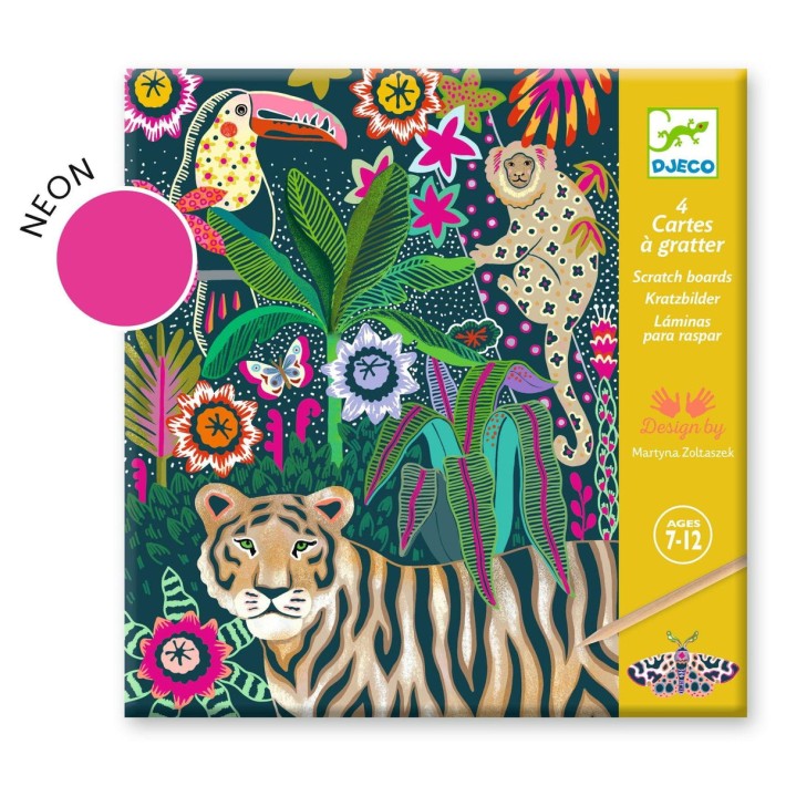djeco kraskaarten - rococo | Kinderfeestwinkel | Speelgoedwinkel | Feestwinkel | Kinderwinkel | Amsterdam
