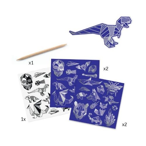 djeco krasstickers - ijzer