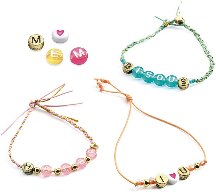 djeco sieraden maken - alfabetkralen