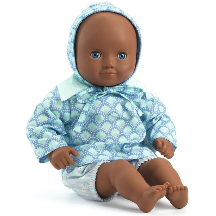 djeco doll (32 cm) - baby wasabi petit pan