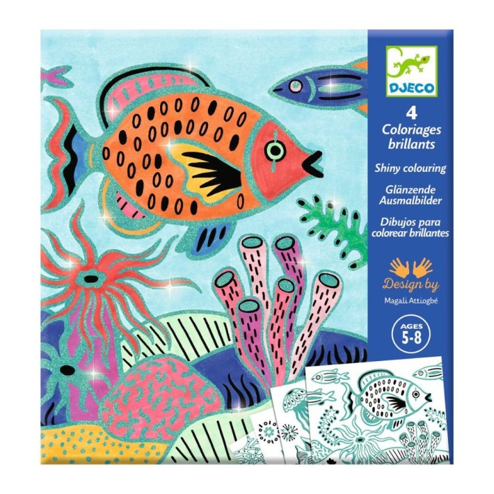 djeco schildertijtjes - under the sea | Kinderfeestwinkel | Speelgoedwinkel | Feestwinkel | Kinderwinkel | Amsterdam