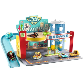djeco crazy motors garage | Kinderfeestwinkel | Speelgoedwinkel | Feestwinkel | Kinderwinkel | Amsterdam