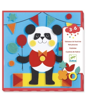 Djeco viltschilderijtjes - zachte dieren | Kinderfeestwinkel | Speelgoedwinkel | Feestwinkel | Kinderwinkel | Amsterdam