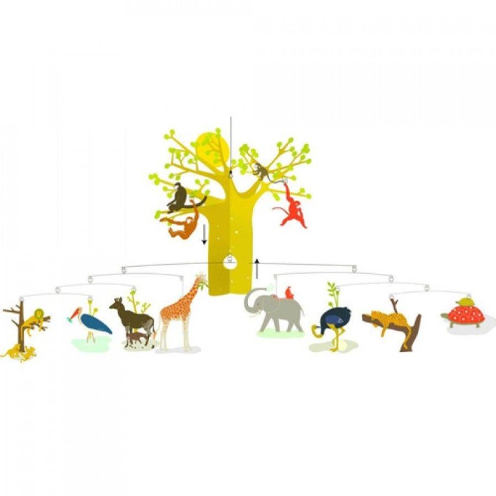 djeco mobiel - african savannah | Kinderfeestwinkel | Speelgoedwinkel | Feestwinkel | Kinderwinkel | Amsterdam