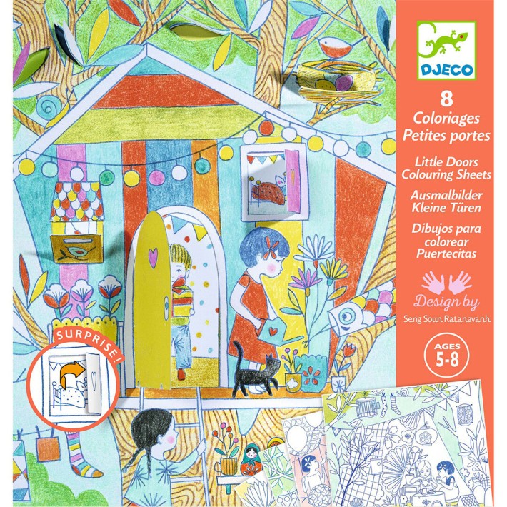 djeco kleurplaten - de hutten van nina | Kinderfeestwinkel | Speelgoedwinkel | Feestwinkel | Kinderwinkel | Amsterdam