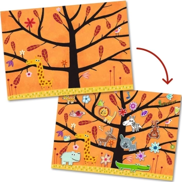 djeco herbruikbare stickers - off ground tag